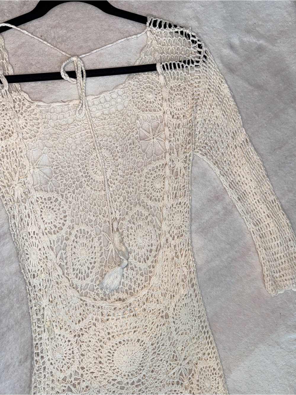 SPELL & The Gypsy Collective “Havana” Hand-Crocheted Dress / Coverup - Picture 3 of 7